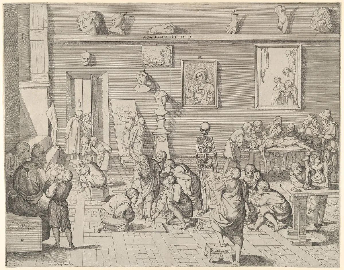 An Academy of Painters — Pierfrancesco Alberti