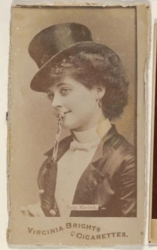 Daisy Murdoch, from the Actors and Actresses series (N45, Type 1) for Virginia Brights Cigarettes