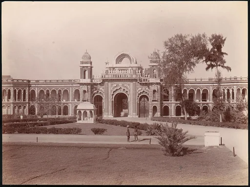 [Mermaid Gateway, Kaiser Bagh, Lucknow, India]