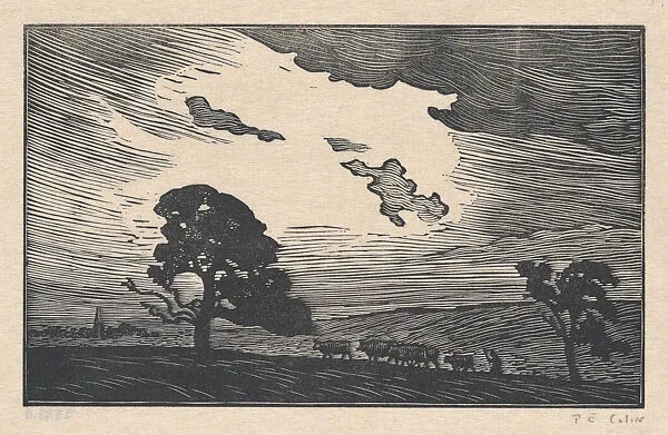 Return of the Herd — Paul Emile Colin