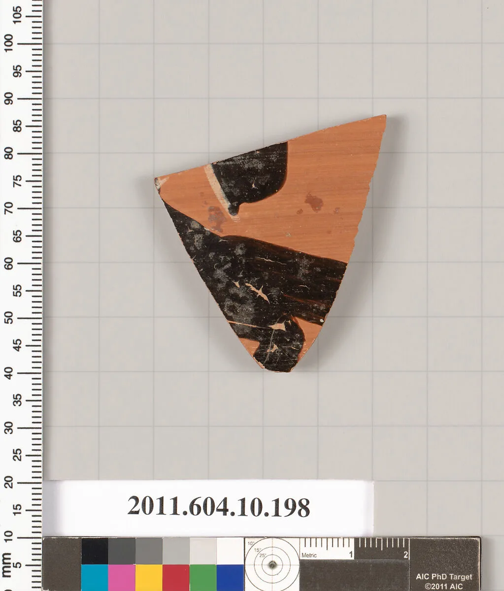 Terracotta fragment from a closed shape — Unknown