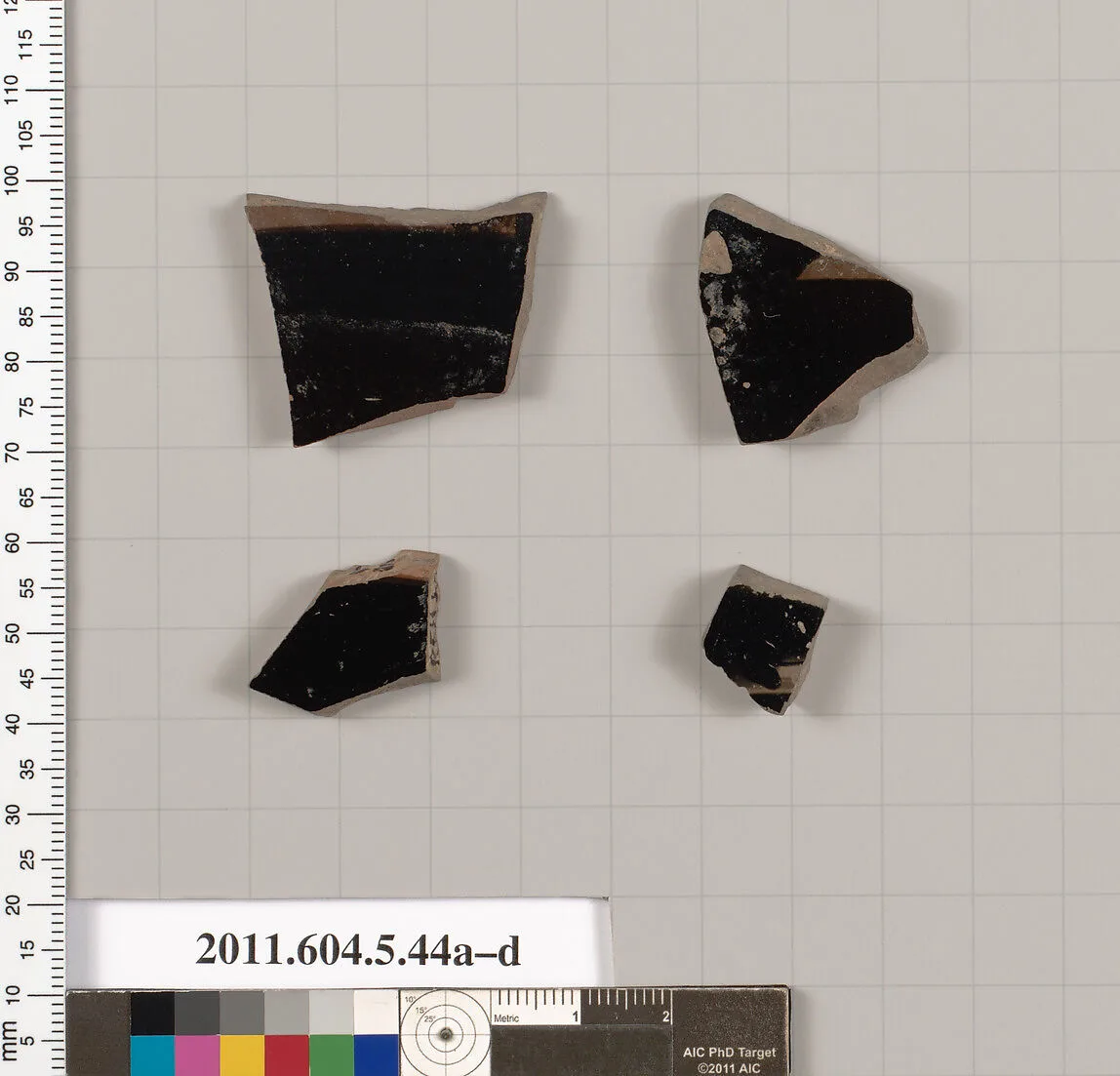 Terracotta fragments of kylikes (drinking cups) — Unknown