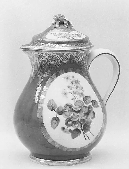 Hot milk jug (part of a service) — Sèvres Manufactory|Charles-Louis Méreaud