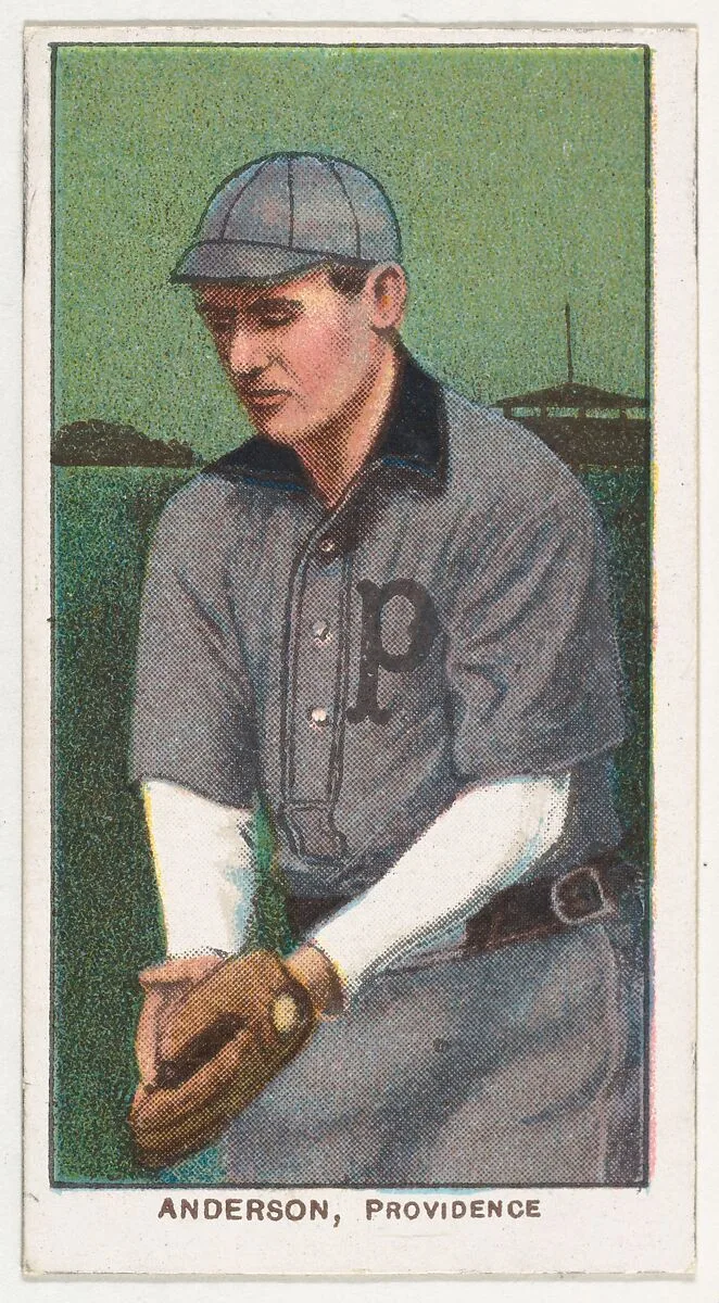 Anderson, Providence, Eastern League, from the White Border series (T206) for the American Tobacco Company — American Tobacco Company
