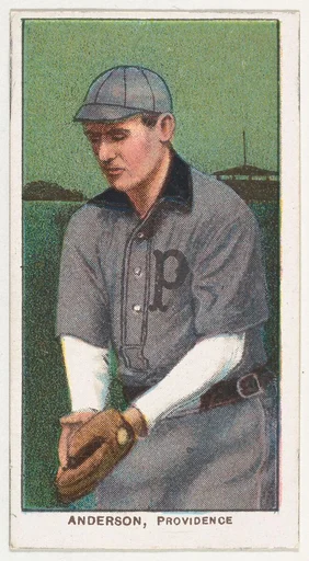 Anderson, Providence, Eastern League, from the White Border series (T206) for the American Tobacco Company