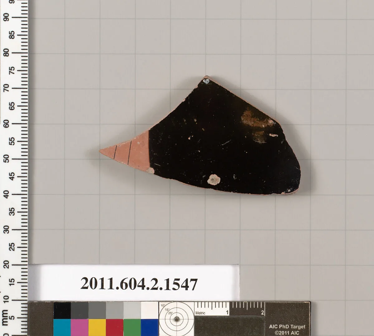 Terracotta fragment of a skyphos (deep drinking cup) — Unknown