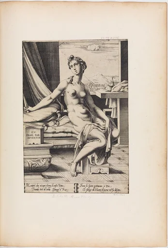 Lucretia Preparing to Kill Herself
