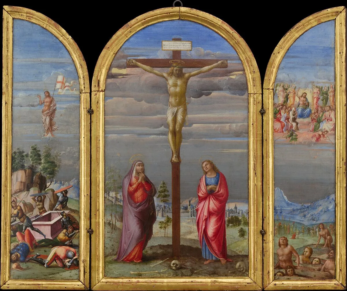The Crucifixion — Francesco Granacci (Francesco di Andrea di Marco)