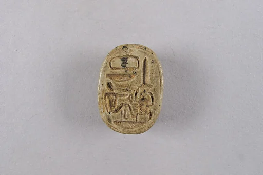 Scarab Inscribed with Wish for Having Children