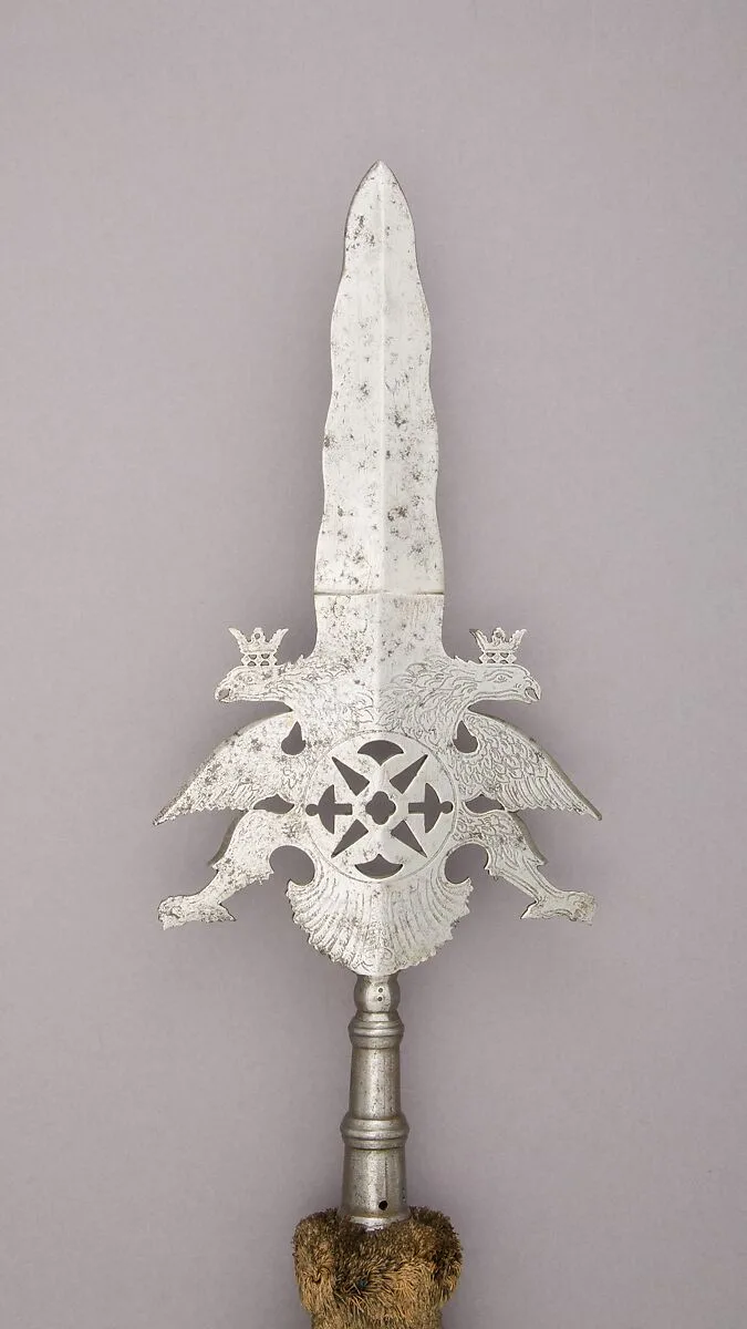 Ceremonial Partisan of the Swiss Guard of the Prince Electors of Saxony — Unknown