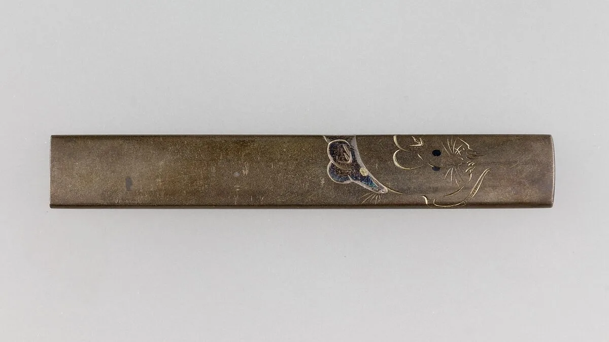 Knife Handle (Kozuka) — Kanō Natsuo