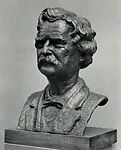 Bust of Mark Twain (Samuel Clemens)