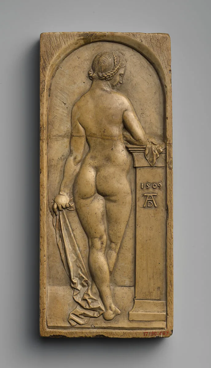 Female Nude Seen from Behind — Albrecht Dürer