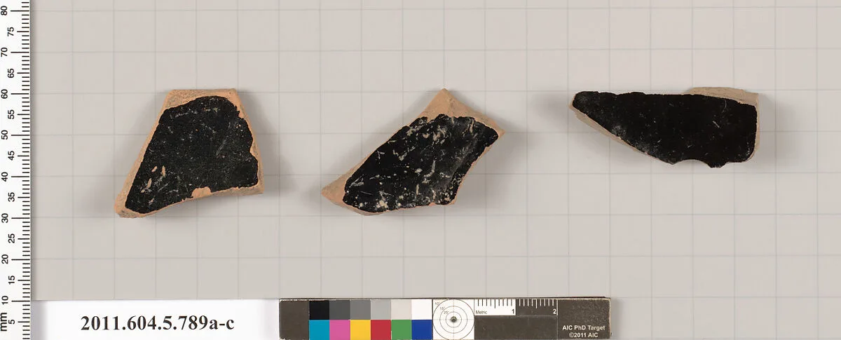 Terracotta fragments of kylikes (drinking cups) — Unknown