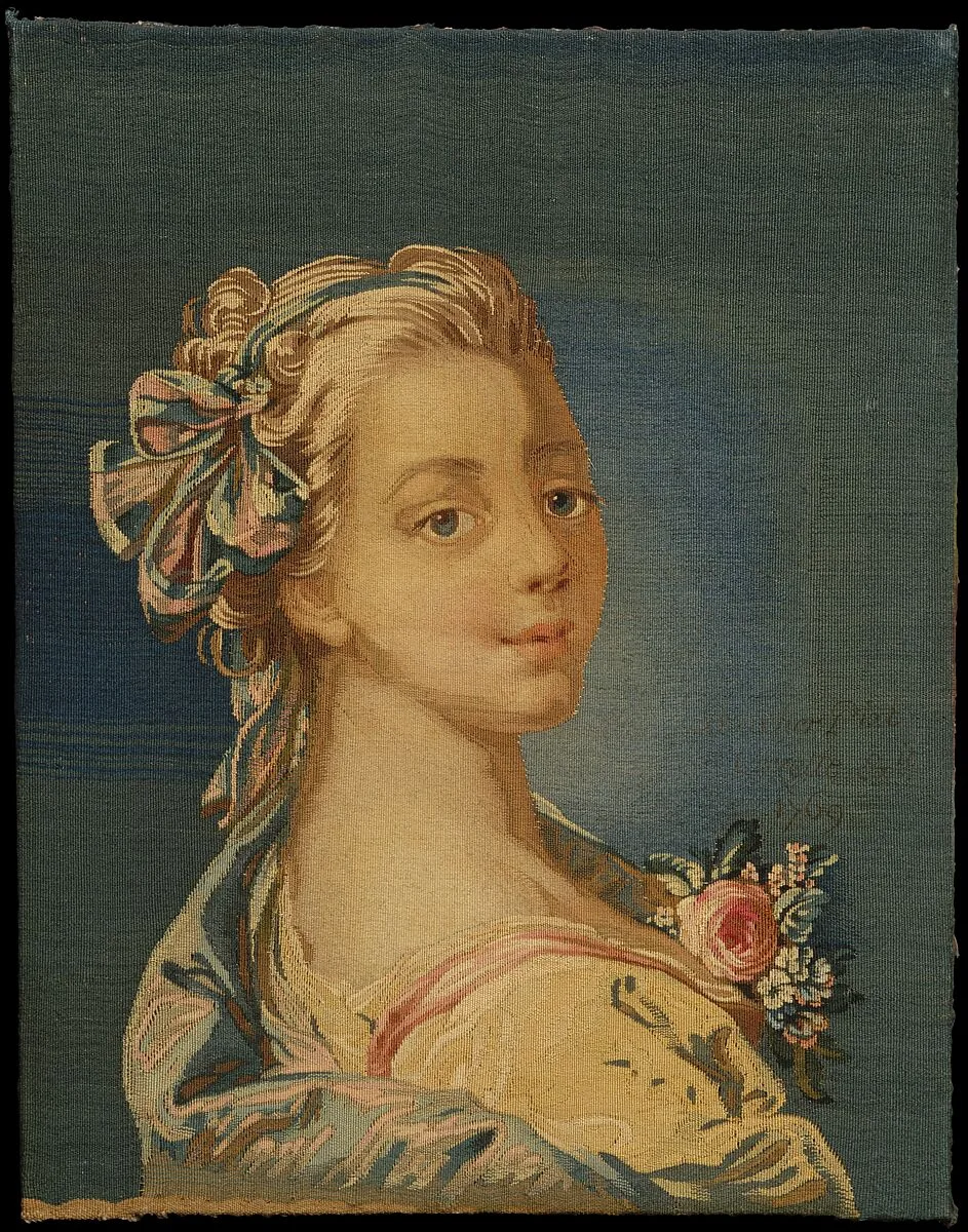 Boucher's Daughter, Jeanne Elisabeth Victoire Deshays — Manufacture Nationale des Gobelins|François Boucher|Pierre François Cozette|Michel Henri Cozette