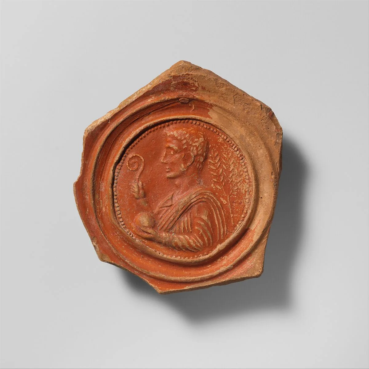 Terracotta bowl fragment — Unknown