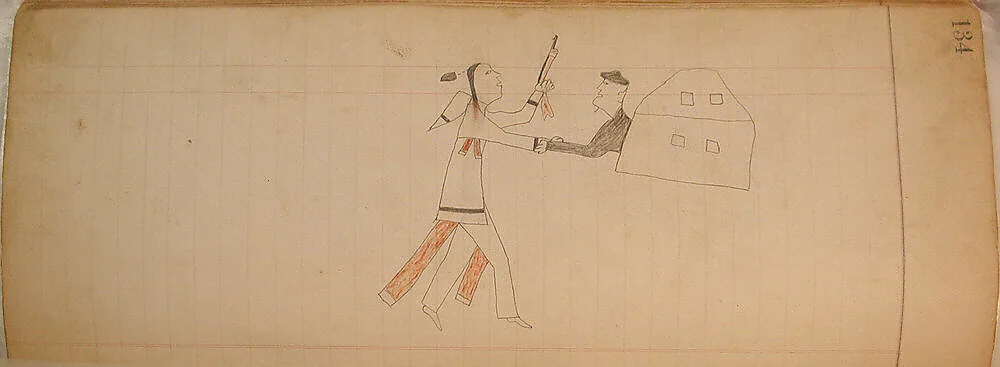 Maffet Ledger: Drawing — Unknown