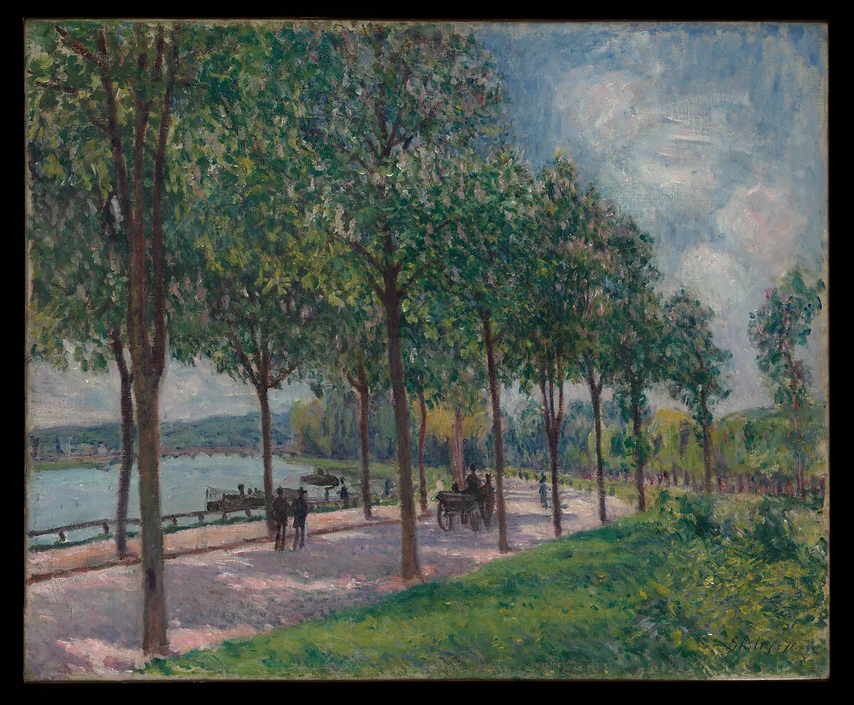 Allée of Chestnut Trees — Alfred Sisley