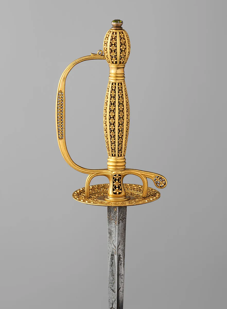 Smallsword with Scabbard — Unknown