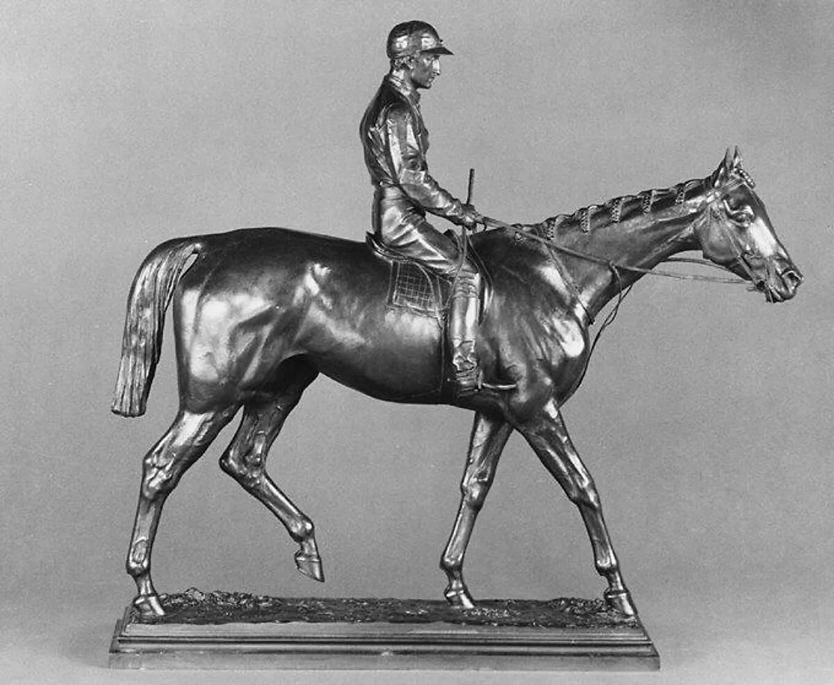 Jockey on a Horse — Isidore Bonheur