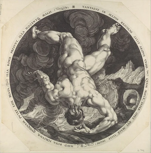 Tantalus, from "The Four Disgracers"