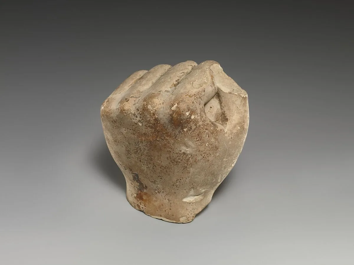 Sculptor's model/votive of a fist — Unknown