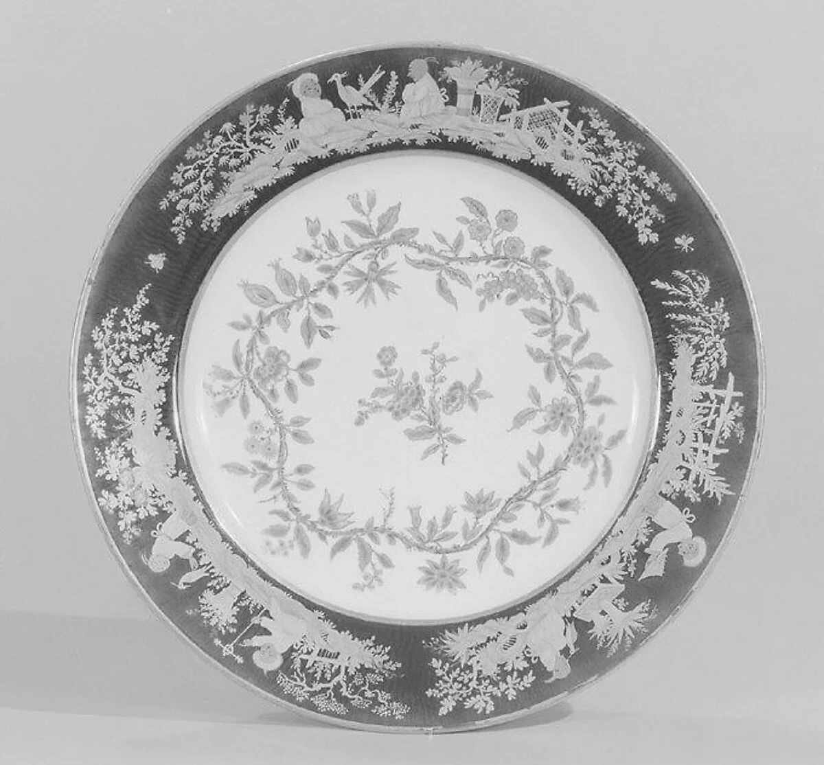 Plate — Sèvres Manufactory|Etienne-Gabriel Girard
