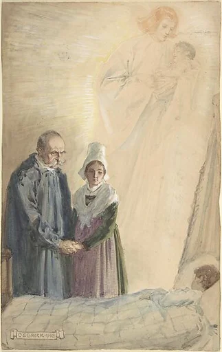 Illustration for "Little Peter: A Christmas Morality for Children of Any Age"