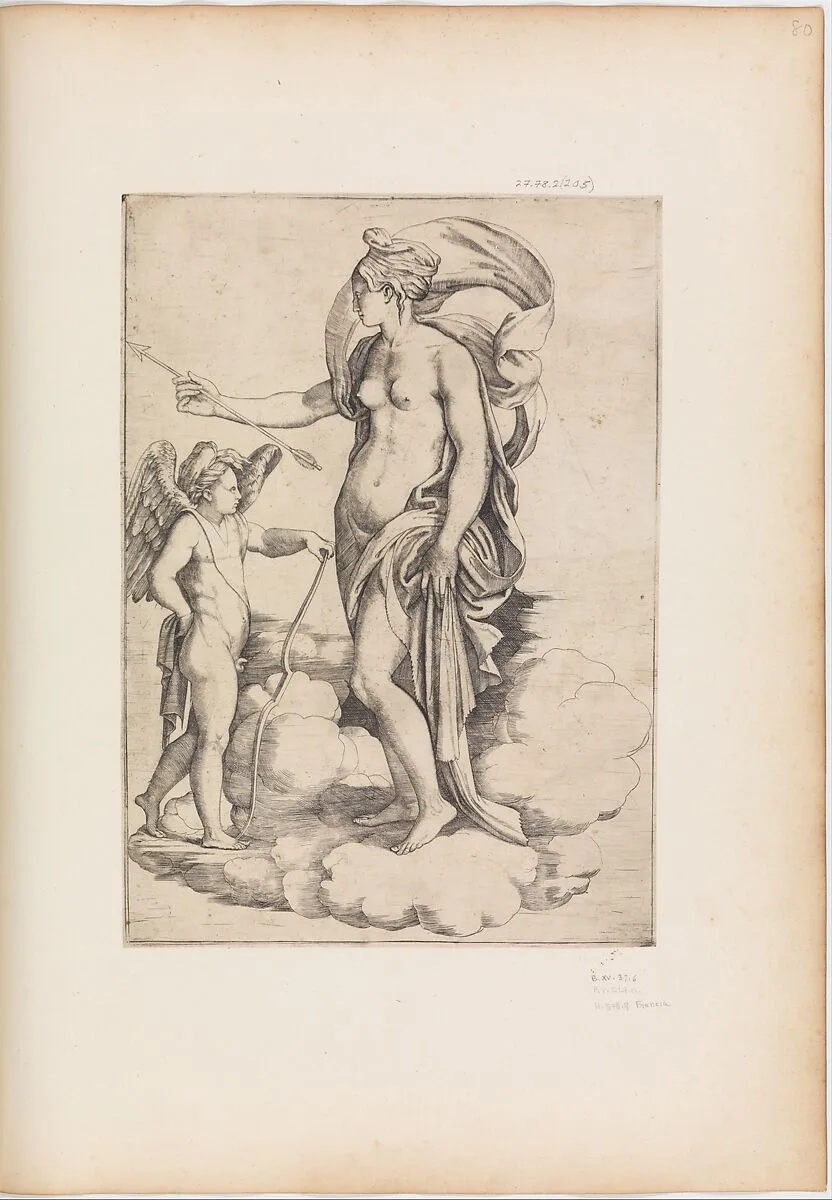 Venus and Cupid — Giacomo Francia