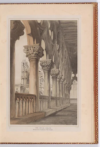Examples of the Architecture of Venice, Selected and Drawn to Measurement from the Edifices (extra illustrated)