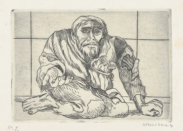 A beggar — Alfredo Zalce