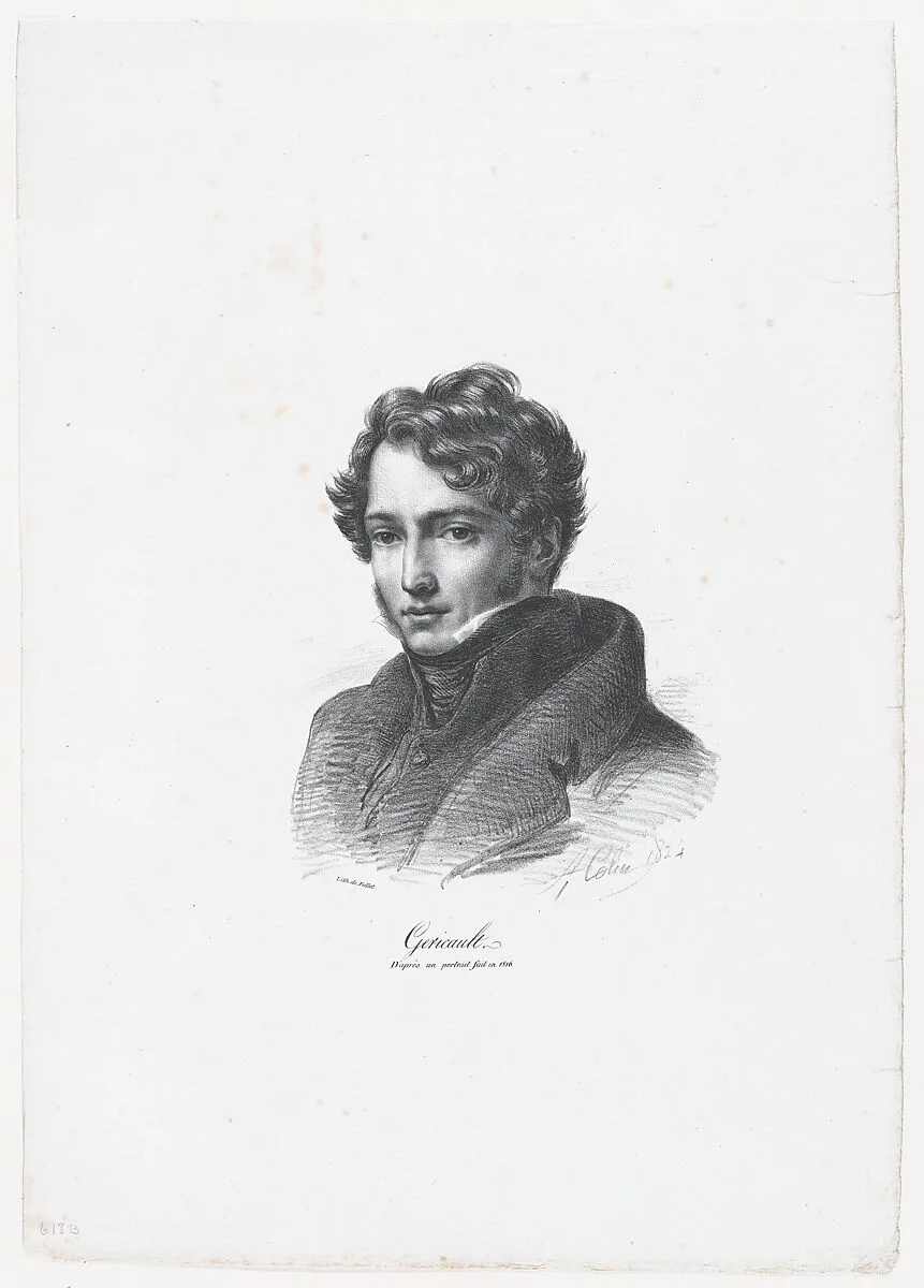 Portrait of Théodore Gericault — Feillet|Théodore Gericault|Alexandre-Marie Colin|Théodore Gericault
