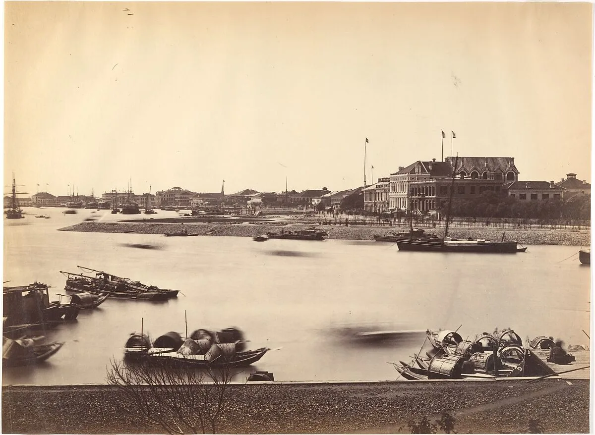 The Bund in Shanghai — John Thomson