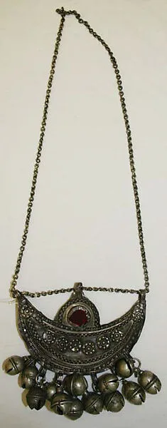 Crescent-Moon Necklace — Unknown
