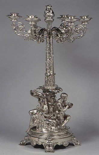Six-light candelabrum