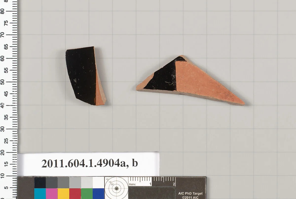 Terracotta fragments of kylikes (drinking cups) — Unknown