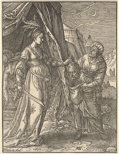 Judith, after Goltzius