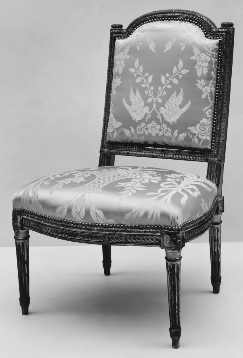 Side chair (Chaise à la reine) (part of a set) — Jean Hauré|Jean Baptiste Boulard|Nicolas François Vallois|Guintrange|Julliac|Louis-François Chatard|Lambert Charny