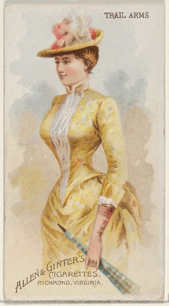 Trail Arms, from the Parasol Drills series (N18) for Allen & Ginter Cigarettes Brands — Schumacher & Ettlinger|Allen & Ginter
