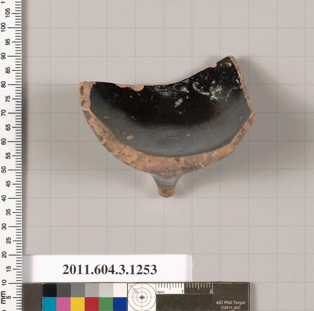 Terracotta fragment of a mastos (drinking cup in form of a breast) — Unknown
