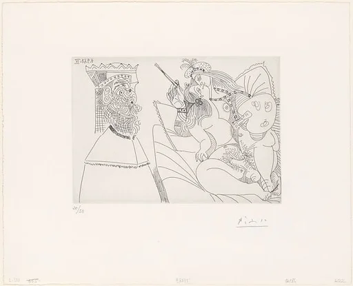 Raphael and the Fornarina XVIII, from 347 Suite