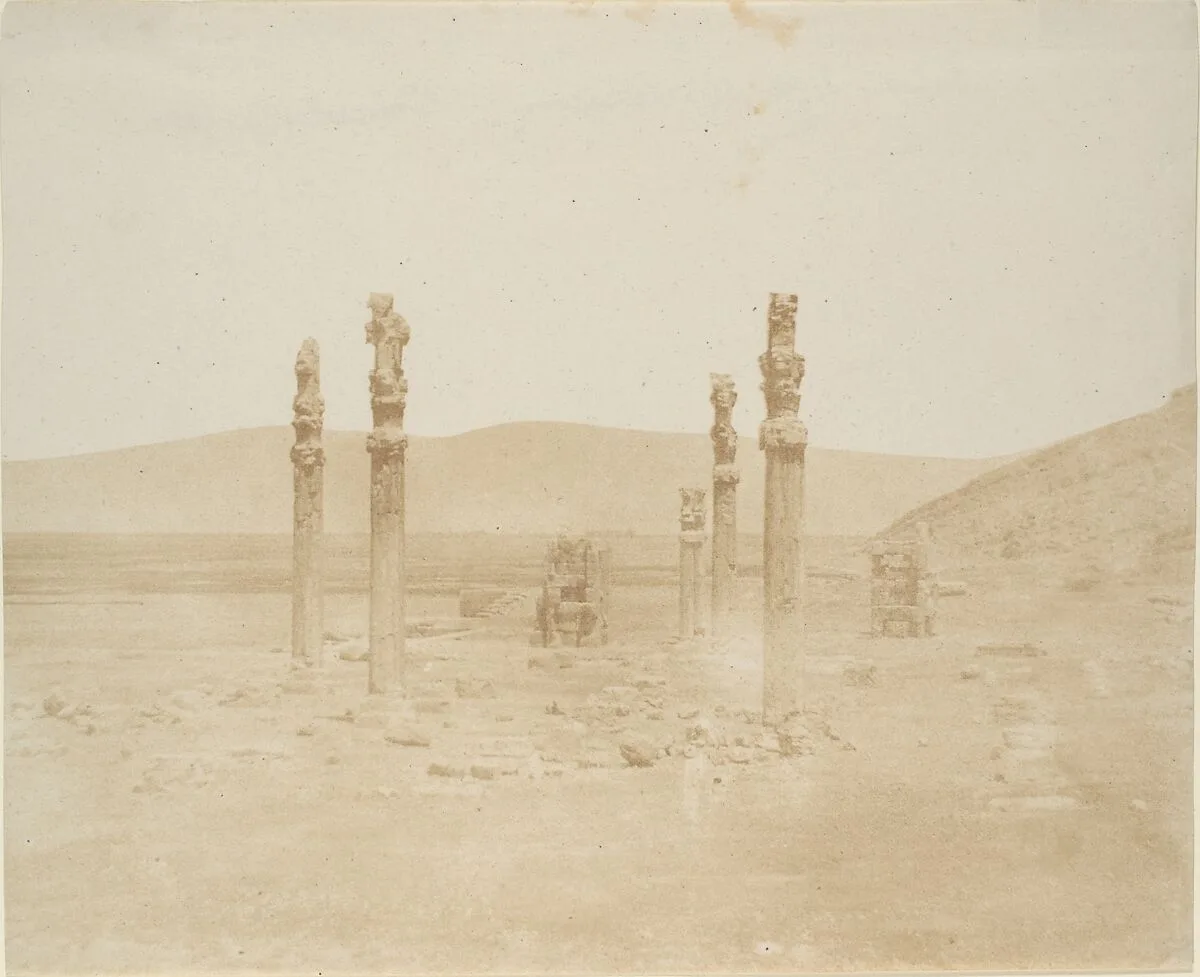 Ruine sulla prima terrazza, Persepolis — Luigi Pesce