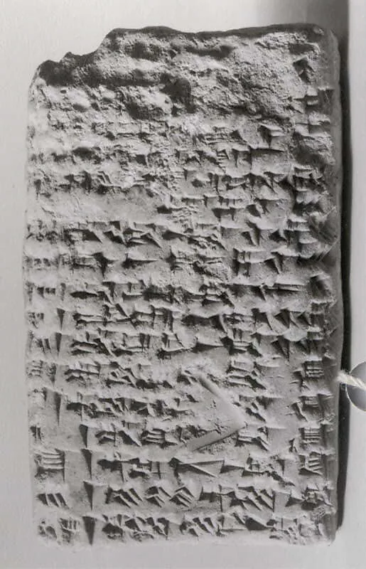 Cuneiform tablet: account of commodity disbursements to prebendaries, Ebabbar archive — Unknown