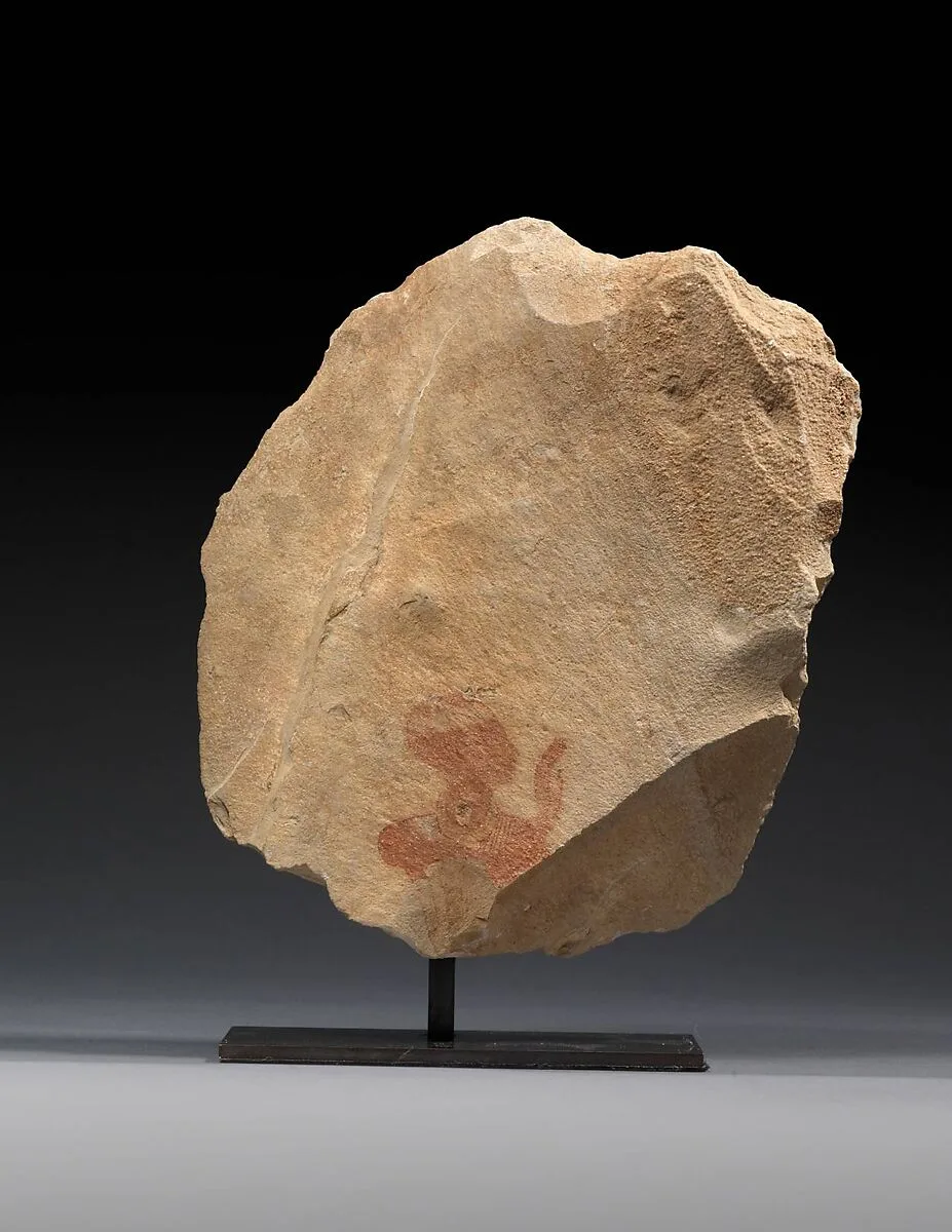 Fragmentary Ostracon Depicting a Priest — Unknown
