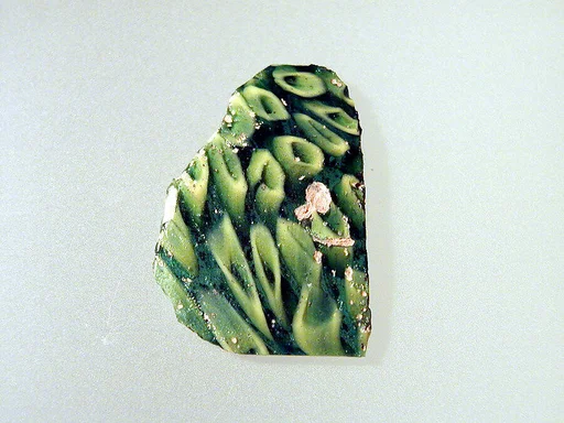 Glass mosaic bowl fragment