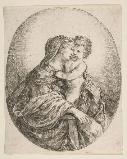 Virgin Embracing the Christ Child