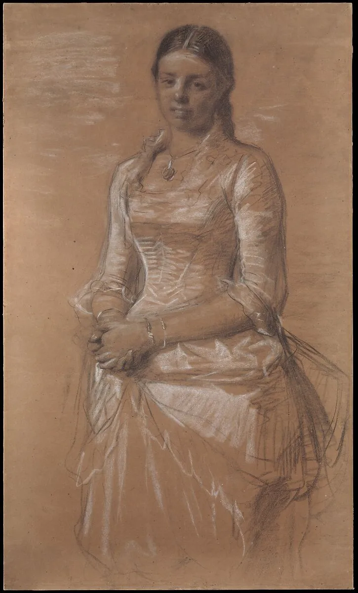 Portrait of Frederikke Tuxen — Peder Severin Krøyer