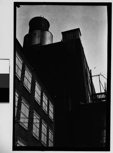 [Factory and Water Tower, New York City]
