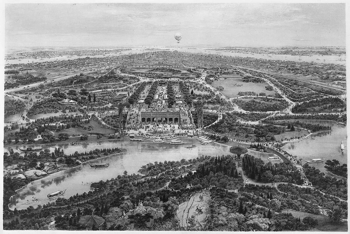 Central Park (Summer) — John Bachmann|Julius Bien|Edmund Foerster & Co.