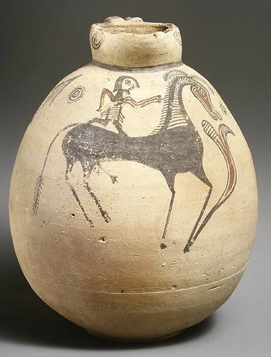 Terracotta jug